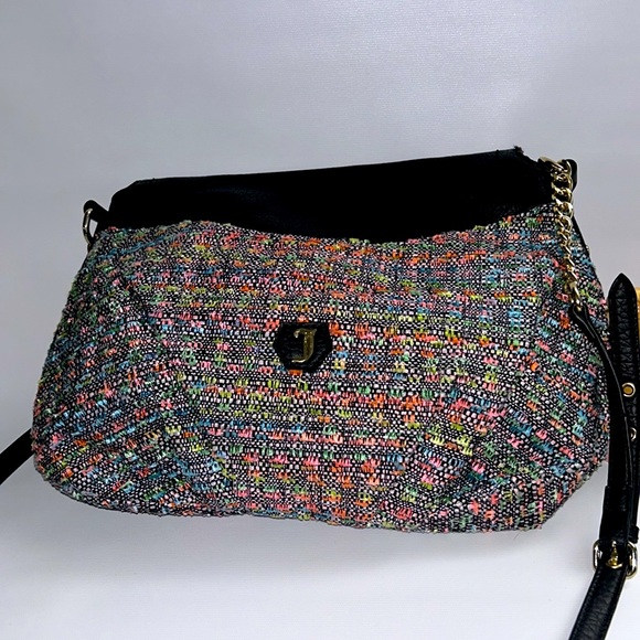 Juicy Couture Multicolored Fold-over Fabric Purse Crossbody
14x9x4 - Picture 15 of 17